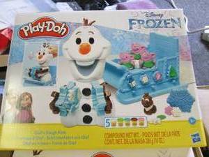 lot 295 image: 2 cases of 3 disney frozen playdoh ...