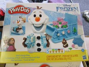 lot 297 image: 2 cases of 3 disney frozen playdoh ...