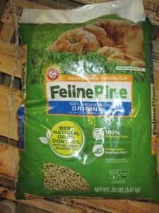 lot 300 image: feline pine 100 percent natural pin...