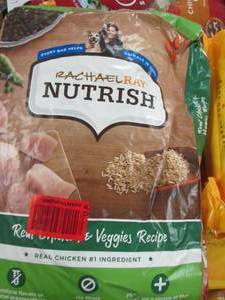 lot 359 image: 14lbs of rachel ray nutrish real ch...