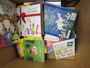 lot 373 image: box of 24 new books ...