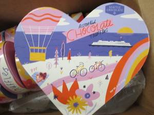 lot 394 image: 106oz boxes of seattle chocolate a...