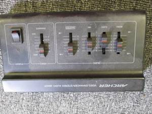 lot 428 image: archer video enhancer stereo audio...