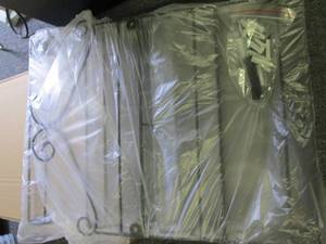 lot 452 image: 2 metal spice racks new ...