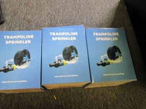 lot 464 image: 3 trampoline sprinklers ...