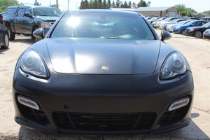 lot 2 image: 2013 Porsche Panamera GTS AWD - 35,546 Miles - 4.8l V8 - Matte Black Wrap - Arizona Car -