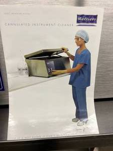 MSRP $3000&nbspMEDISAFE SI Digital S12060CPE&nbspDigital Cannulated Instrument Ultrasonic Cleaner - Great Working Condition - Missing Inside Basket