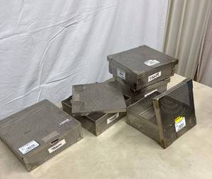 Lot of 5 Phelan Instrument Sterilization Baskets Autoclavable Infection Control Sterilizer Containers - Lasts Forever Or At Least Seems Like It