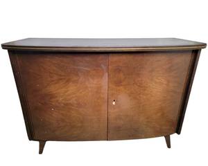 Danish Mid-Century-Modern Credenza-30.5 x 32 x 27