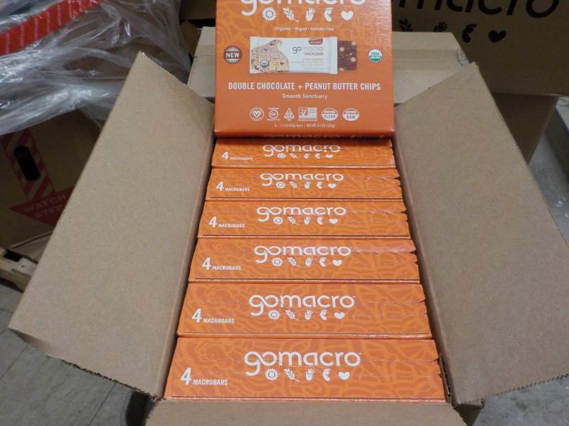 lot 321 image: Case of 28 Gomacro Double Chocolate...