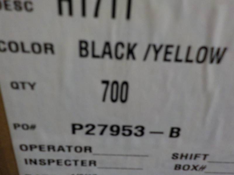 lot 312 image: Case of 700 Black Ink and Yellow Hi...