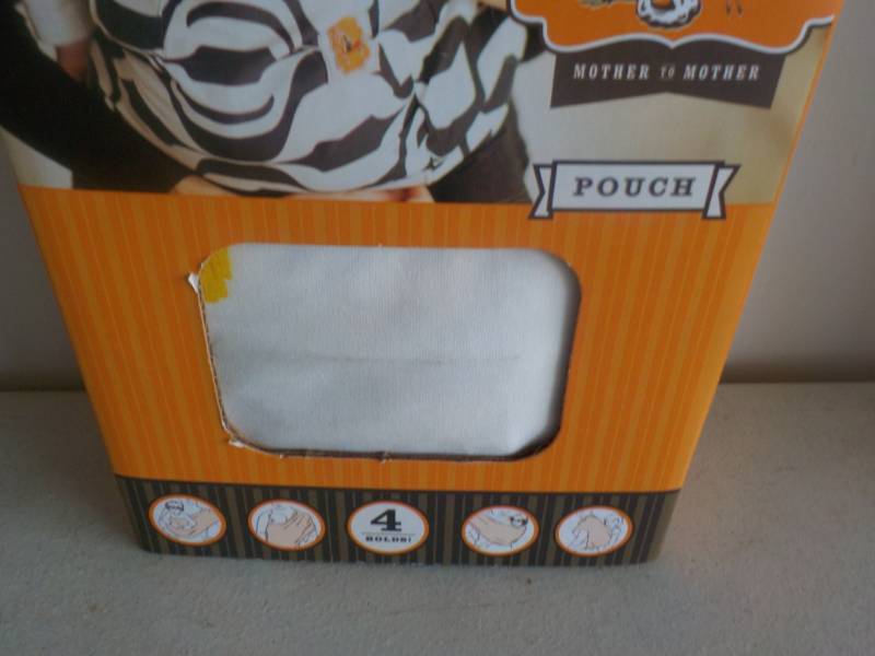 lot 17 image: Rocking Baby Pouch retail $52...