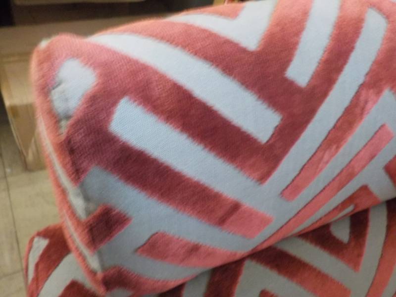 lot 33 image: Accent Chair with Metal Legs...