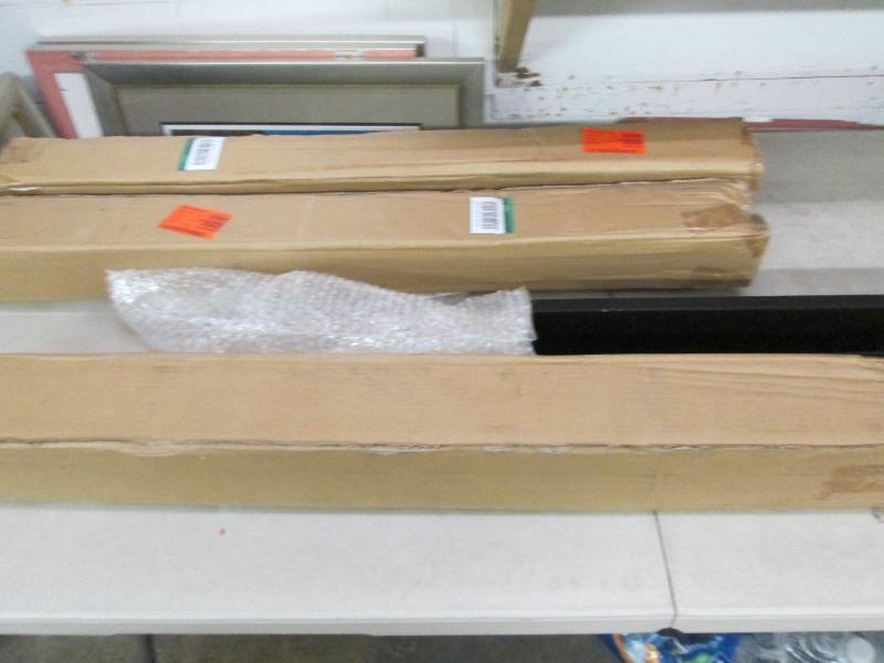 lot 57 image: 336 inch photo shelves ...