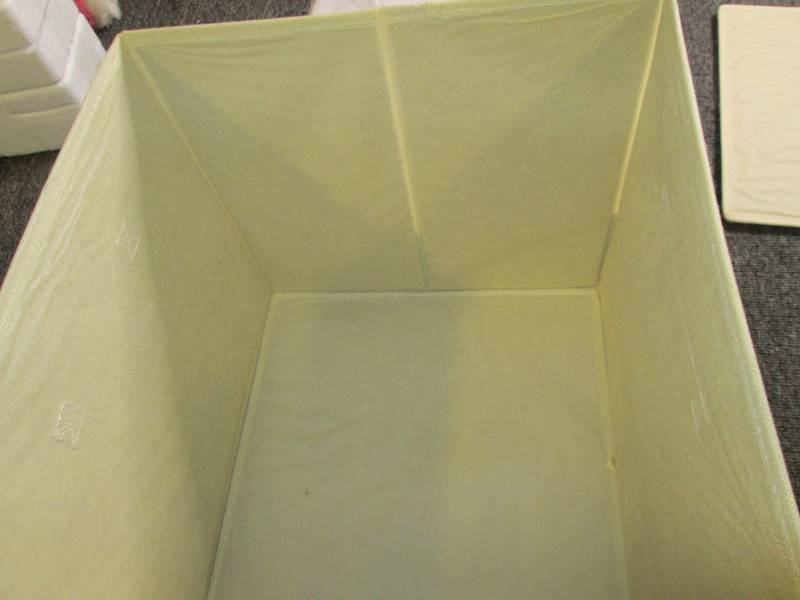 lot 431 image: case of 8 large storage cubes ...