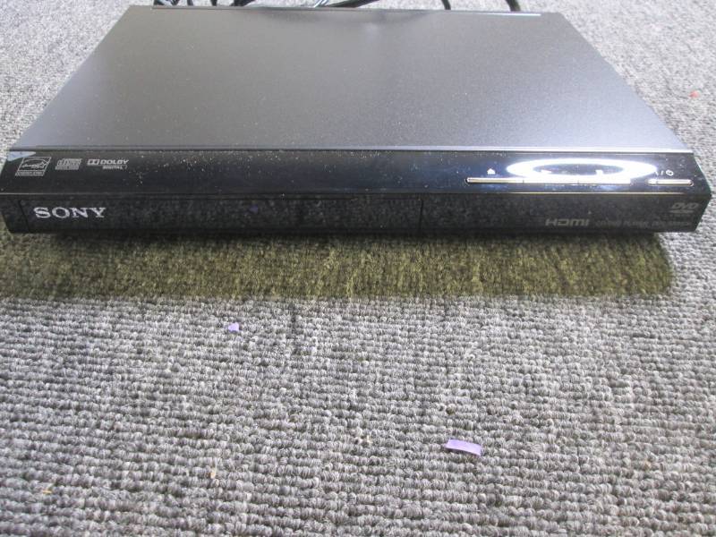 lot 168 image: sony 1080p up converting dvd player...