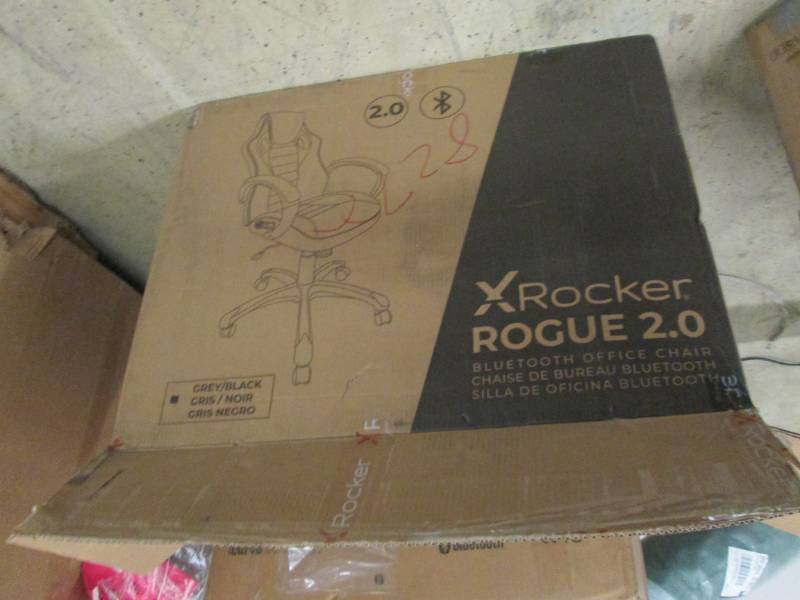 lot 7 image: x rocker rouge sound bluetooth gami...