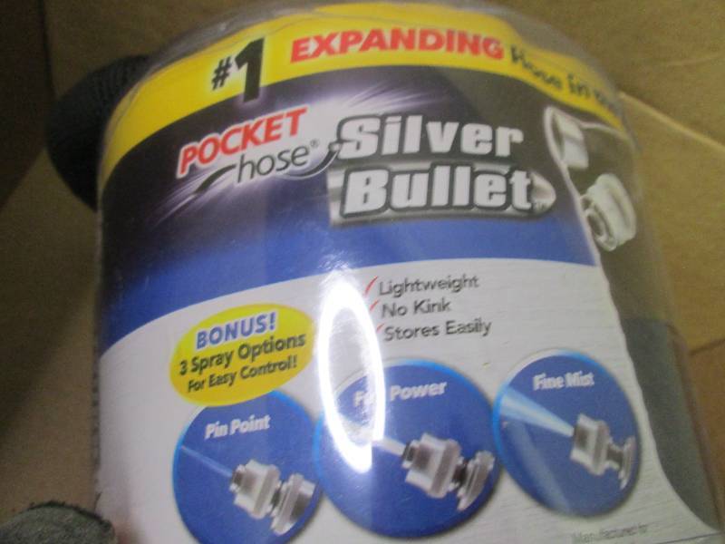 lot 5 image: Pocket Hose Silver Bullet - 75 Feet...