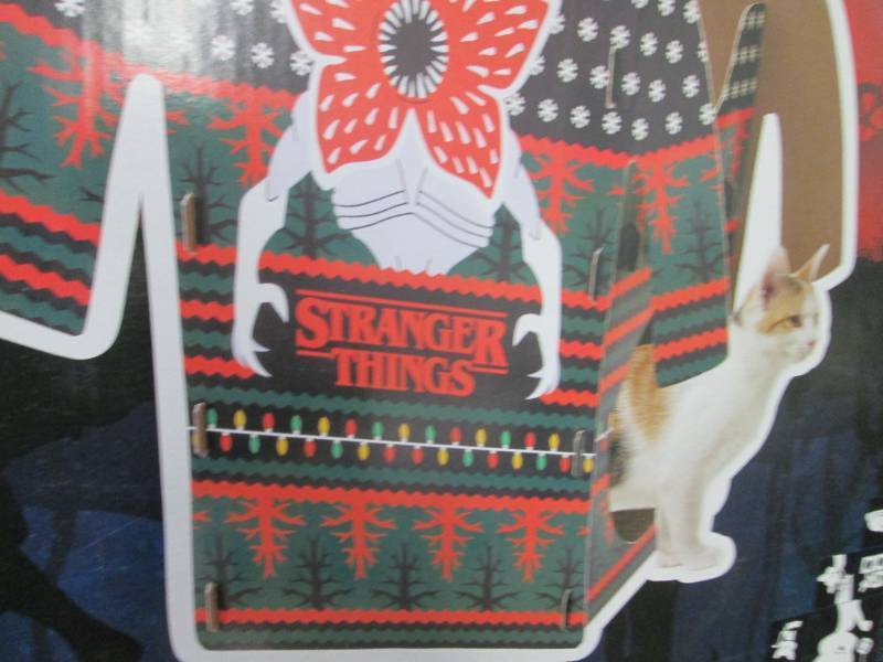 lot 362 image: Kitty City Stranger Things Cat Box...