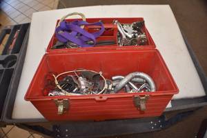 Tool Box and Fishing Reels