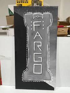 Hand Painted Fargo Wall Hanging