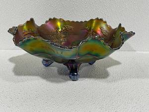 Carnival Glass Candy Dish