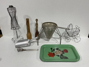 Metal Trays, Cooking Items, Decor