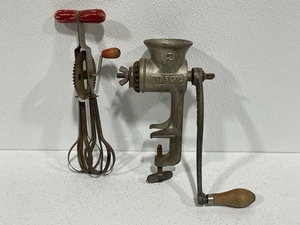 Vintage Grinder and Mixer