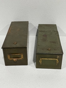 Vintage Safety Deposit Boxes