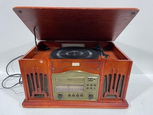 Turntable, Radio, Cassette, and CD Player