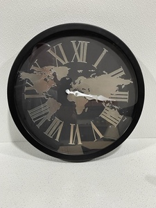 World Map Wall Clock