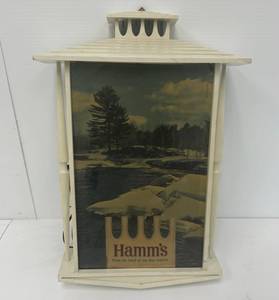 Vintage Hamms Beer Light Up Sign Measures 18 x 11 12 x 3 12