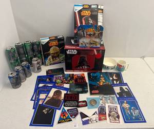 Large Group Of Star Wars Items