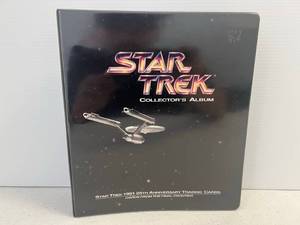 Album Full Of Vintage Star Trek Trading Cards