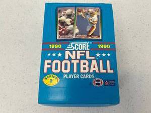 1990 Full Box Of NFL Football Packs