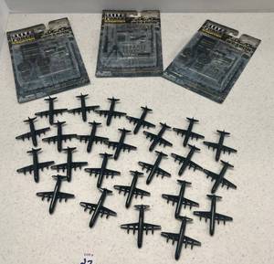 Group Including MWA Plastic Airplanes And Elite Force Weapon Packs NIB