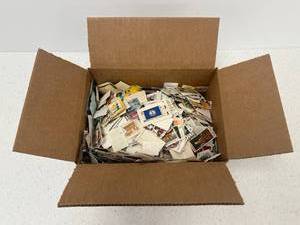 Group Of Misc. Vintage Stamps In Box