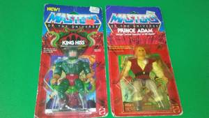 lot 37 image: New Masters of The Universe - Prince Adam, King Hiss