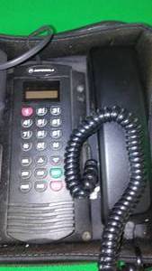 lot 51 image: Motorola Bag Phone with Manuals - Excellent