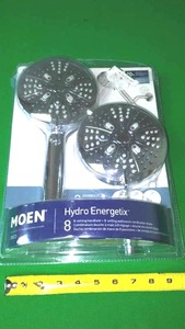 lot 57 image: Hydro Energetic Shower Heads. Moen