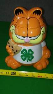 lot 84 image: 4H Garfield Cookie Jar -Nice.