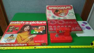 lot 94 image: Vintage Crafting Spiro Graph And More.