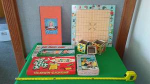 lot 110 image: Vintage games, boards & more.