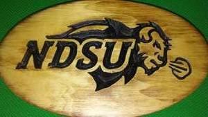 lot 143 image: NDSU Bison Plaque