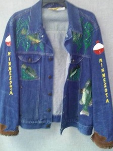 lot 149 image: Minnesota Jean Jacket - One of a kind