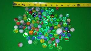 lot 152 image: Vintage Marbles