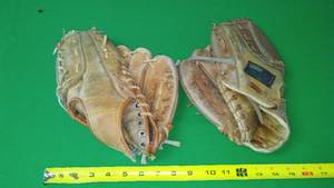 lot 154 image: Vintage Baseball gloves (2)