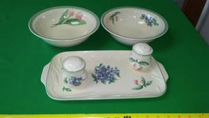 lot 168 image: Pfaltzgraf bowls & more.