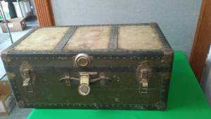 lot 200 image: Antique Chest.