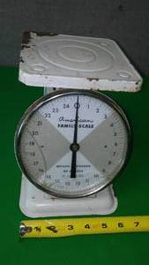 lot 218 image: Vintage American Family Scale.